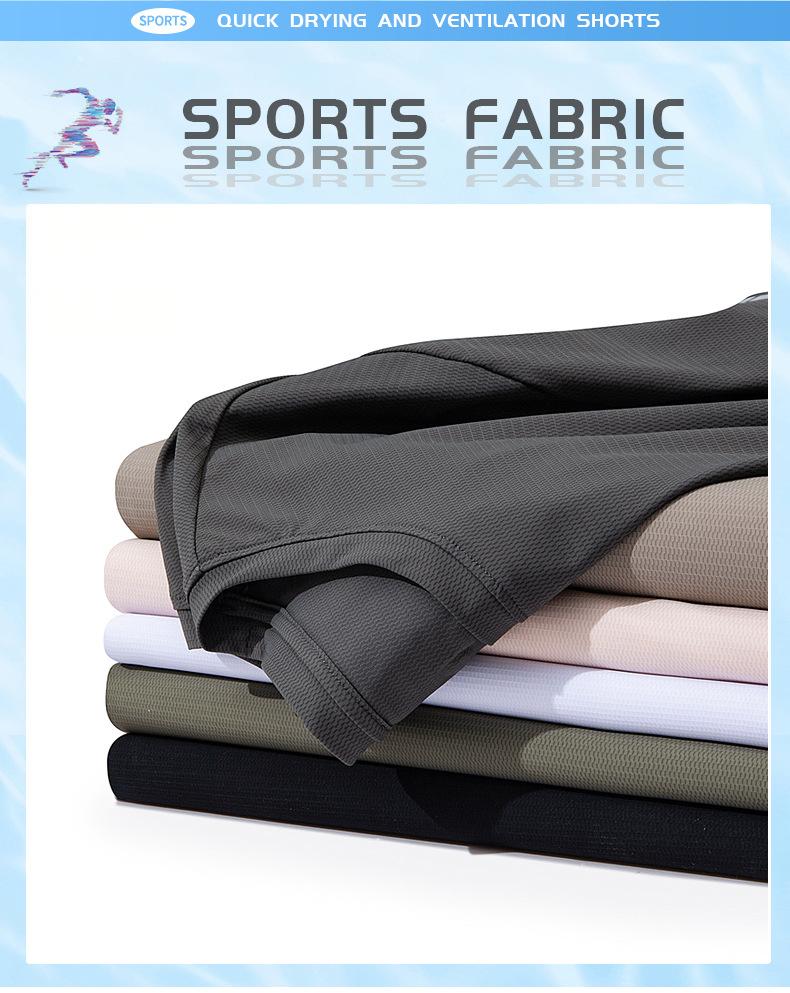 Summer Ice Silk Quick Dry T-Shirt Unisex Short Sleeve Lightweight Breathable Sports Top for Running & Fitness