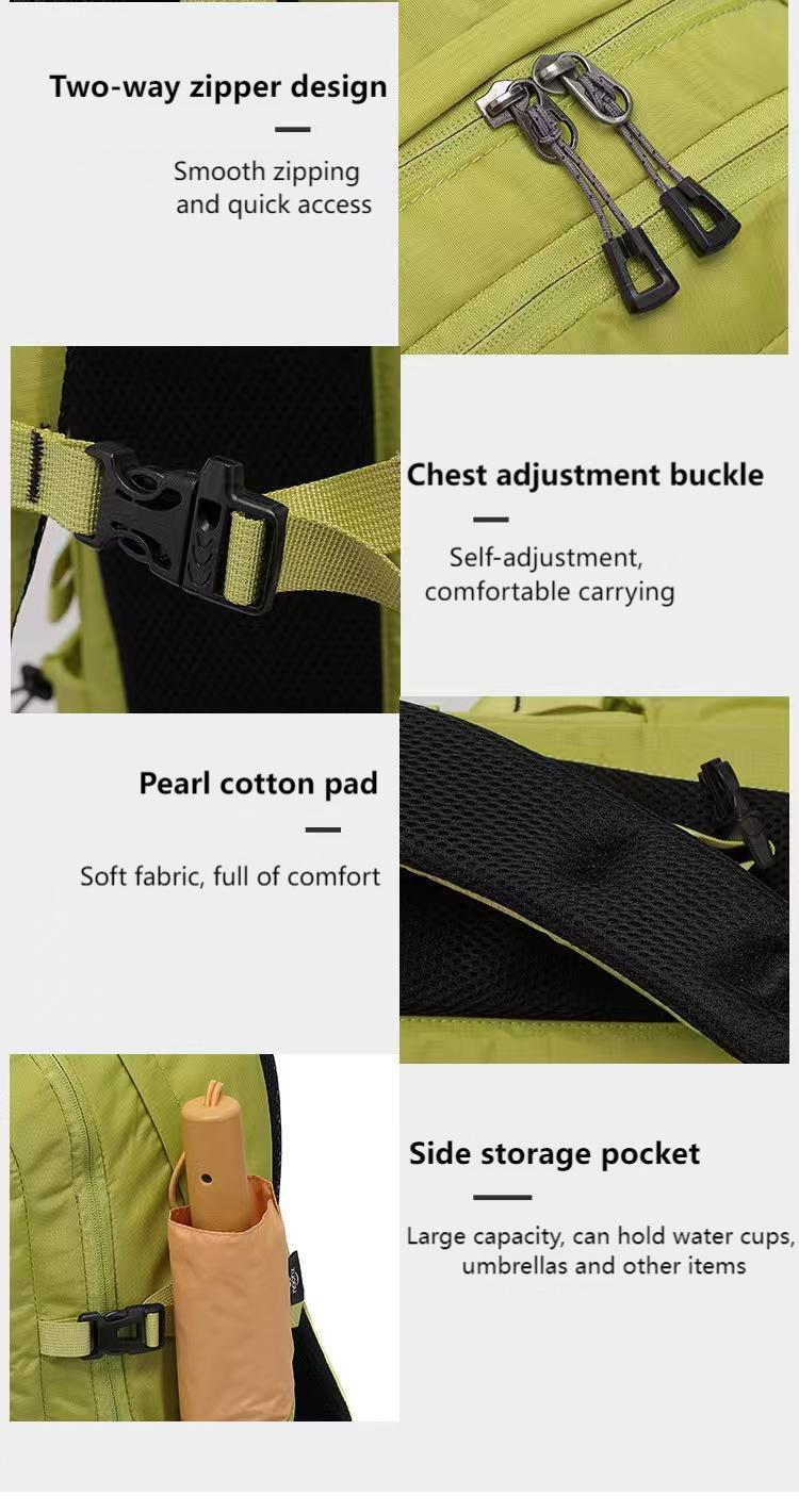 All-in-One Outdoor Travel Backpack – Lightweight for Hiking & Mountaineering