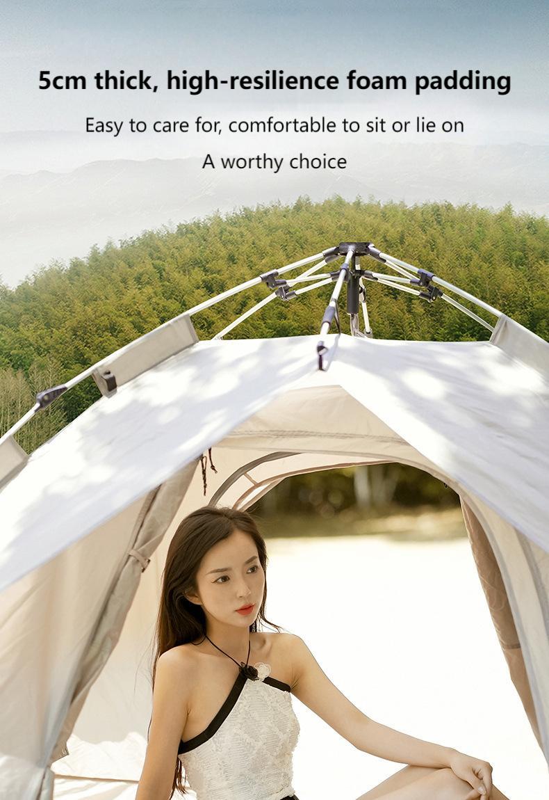 New Outdoor Camping Self-Inflating Sleeping Pad – Double Air Mattress for Tents & Hiking