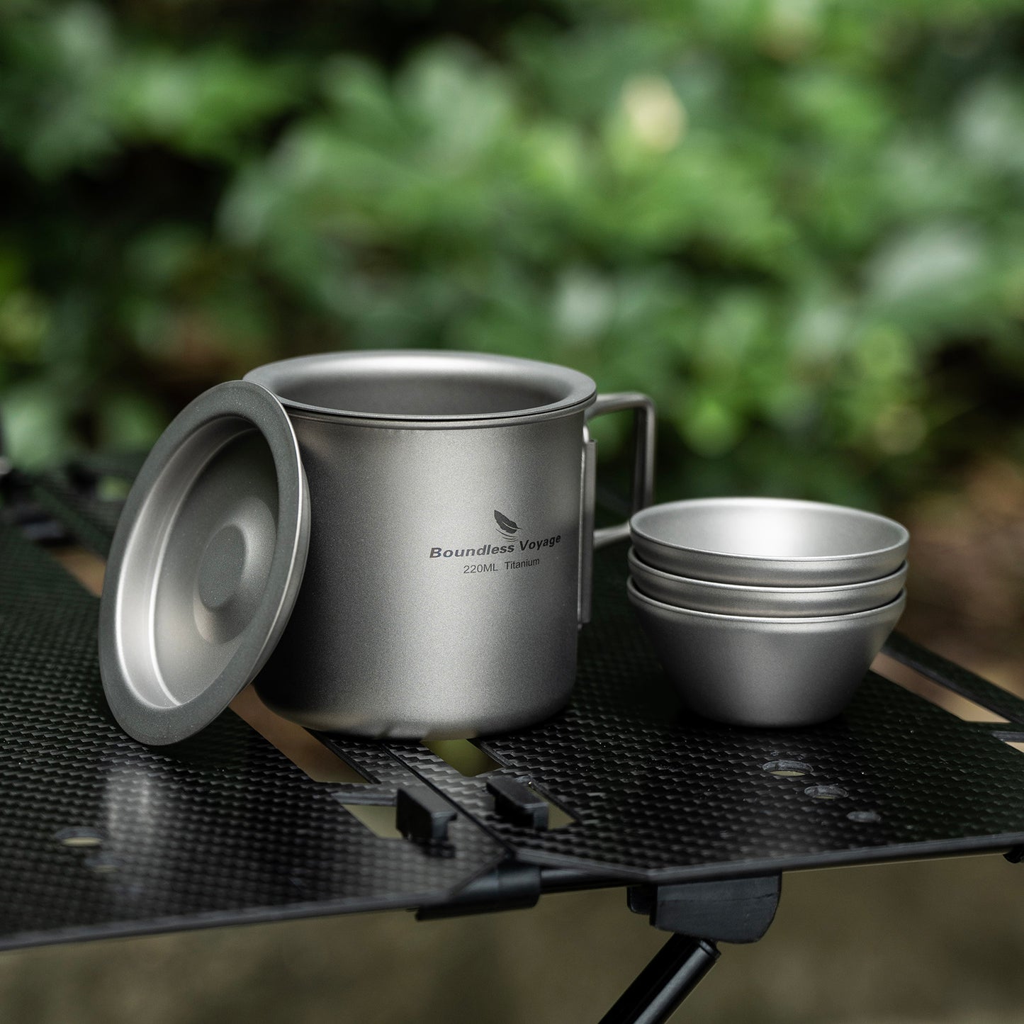 Boundless Voyage Camping Mug Titanium Tea Coffee Cup Lightweight Outdoor Travel Portable Drinkware