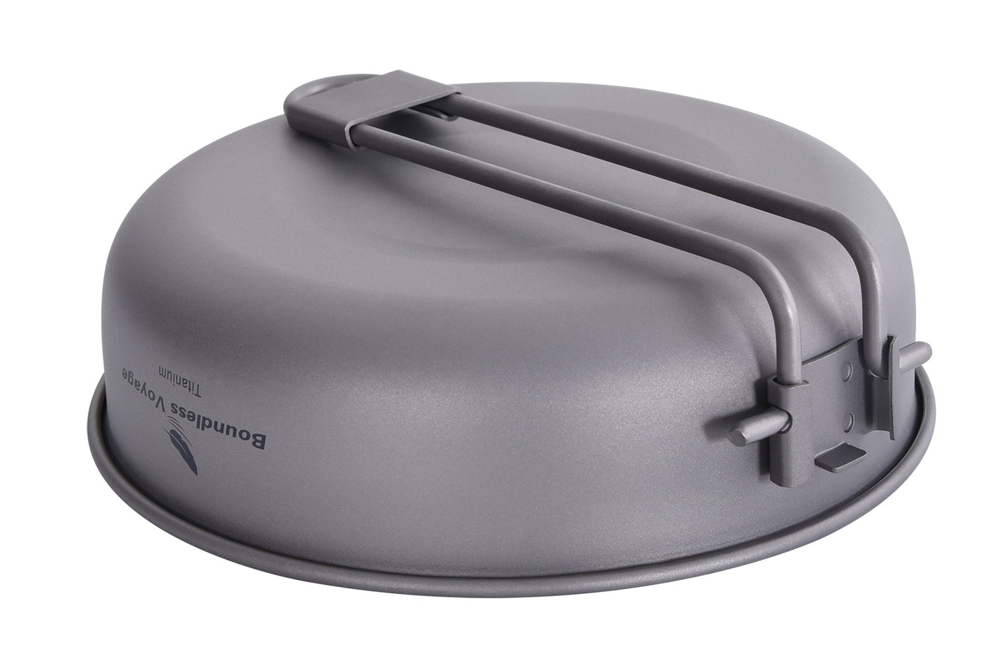 5 inch Titanium Camping Frying Pan – Ultralight Backpacking Cookware for Outdoor Cooking