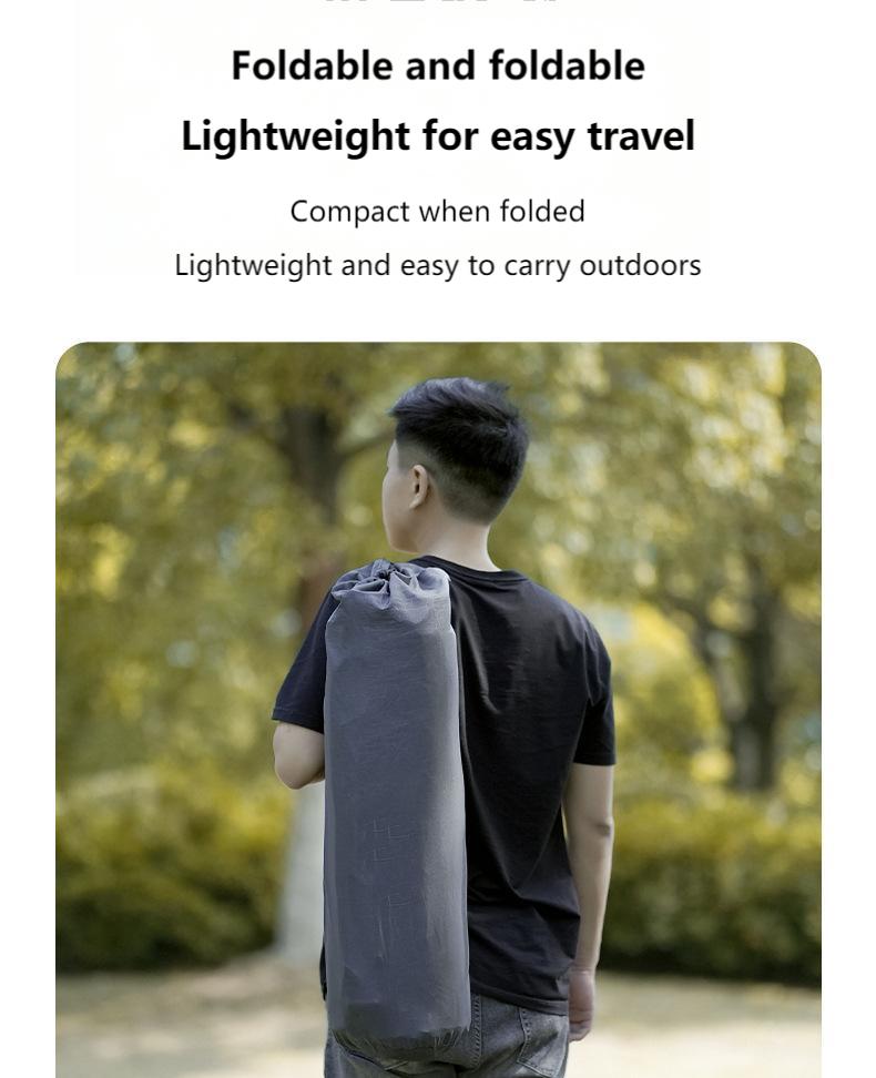 New Outdoor Camping Self-Inflating Sleeping Pad – Double Air Mattress for Tents & Hiking