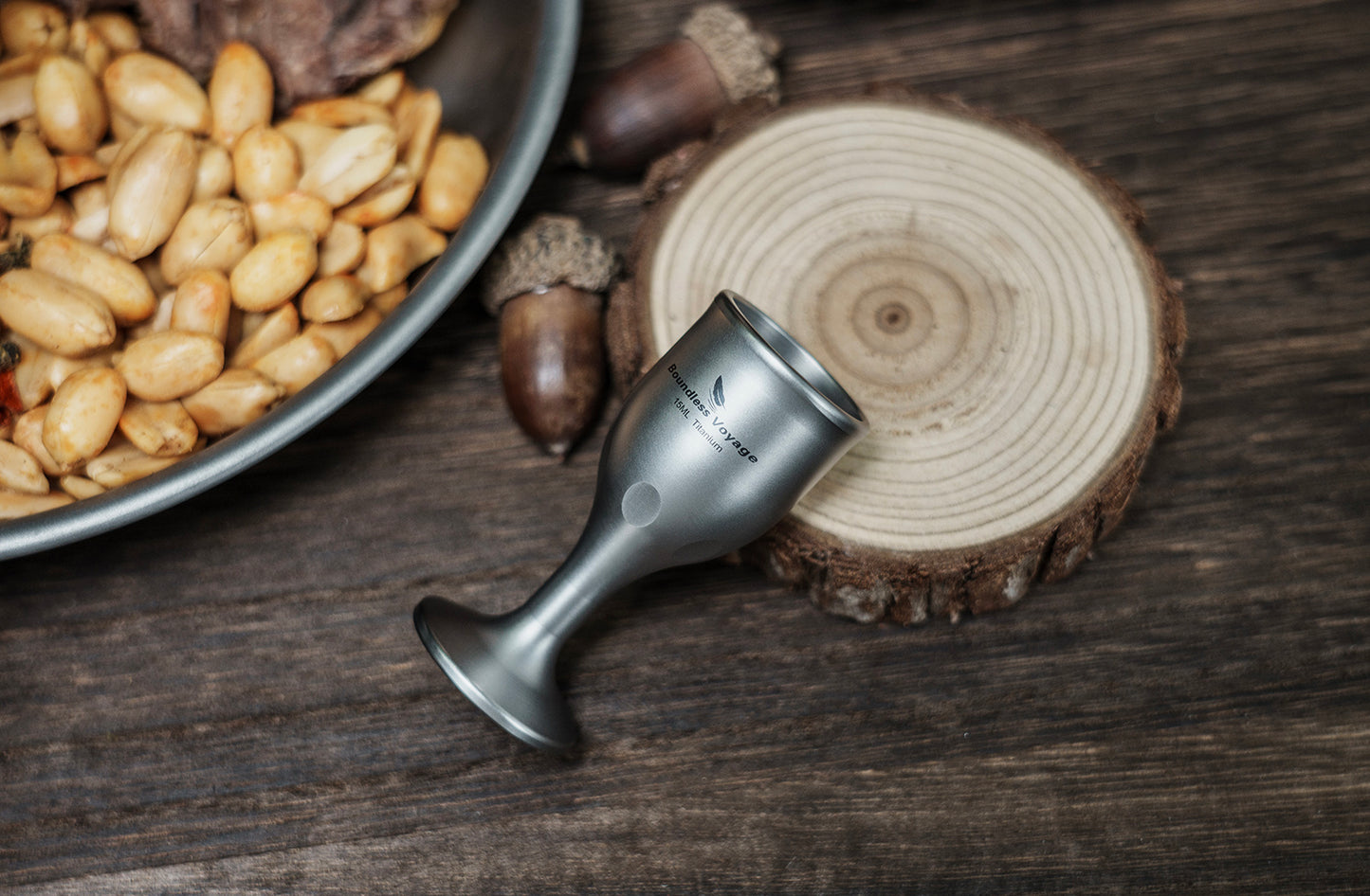 Boundless Voyage Titanium Mini Shot Glasses Cups Wine Drinking Cups Shooters Small Fancy Tequila Whiskey Shot Glasses Drinkware
