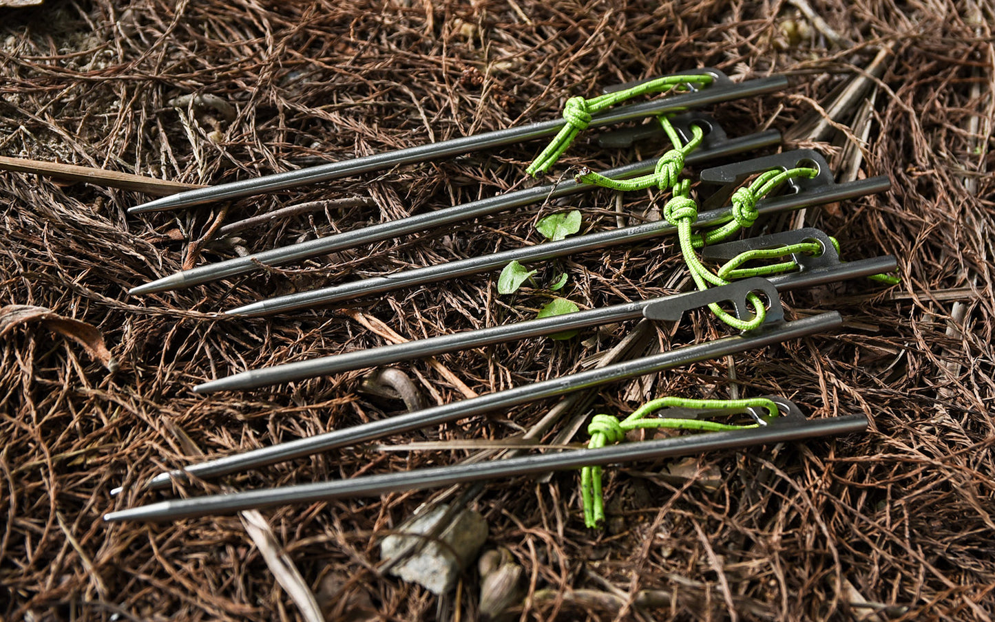 Camping Titanium Tent Stakes 20cm Outdoor Hiking Climbing Tent Nails Pegs Accessories for Hard Soil