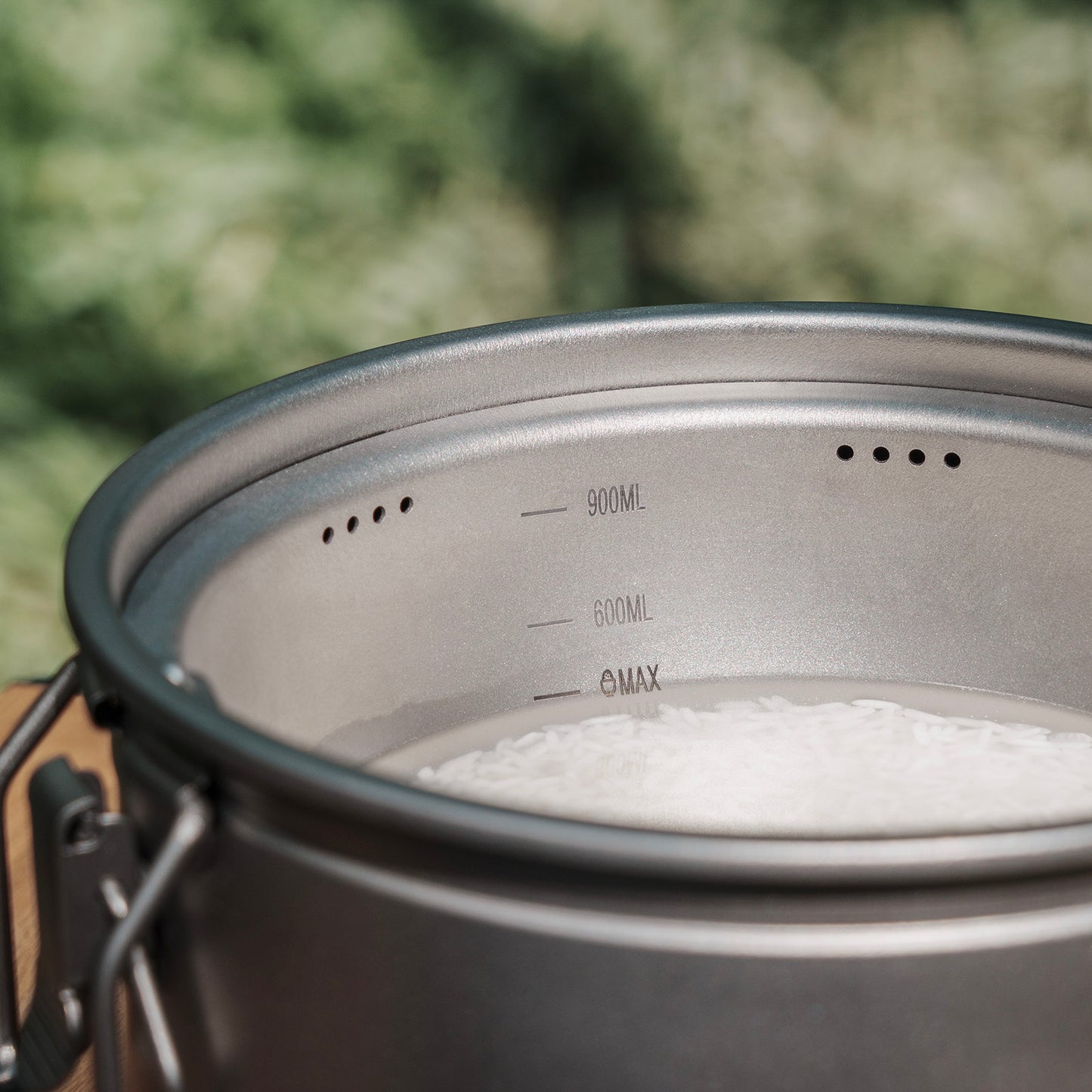 Boundless Voyage Titanium Outdoor Cooking Pot – Ultralight Multi-Purpose Camping Cookware
