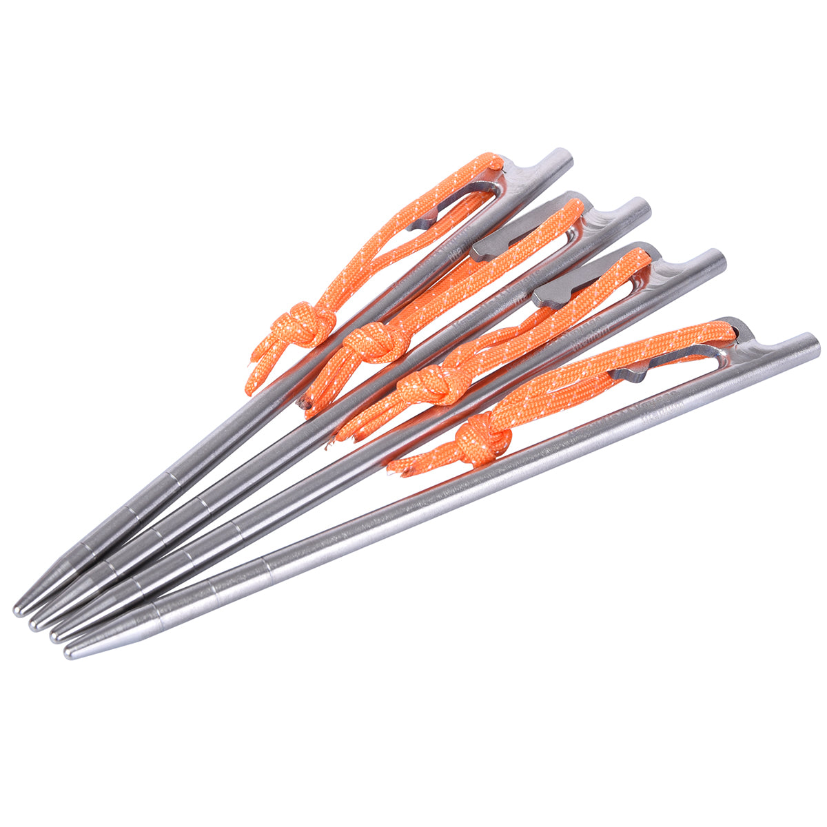 Ultra-Durable Titanium Tent Pegs | Lightweight, Rust-Resistant & Strong for Camping, Hiking & Outdoor Adventures