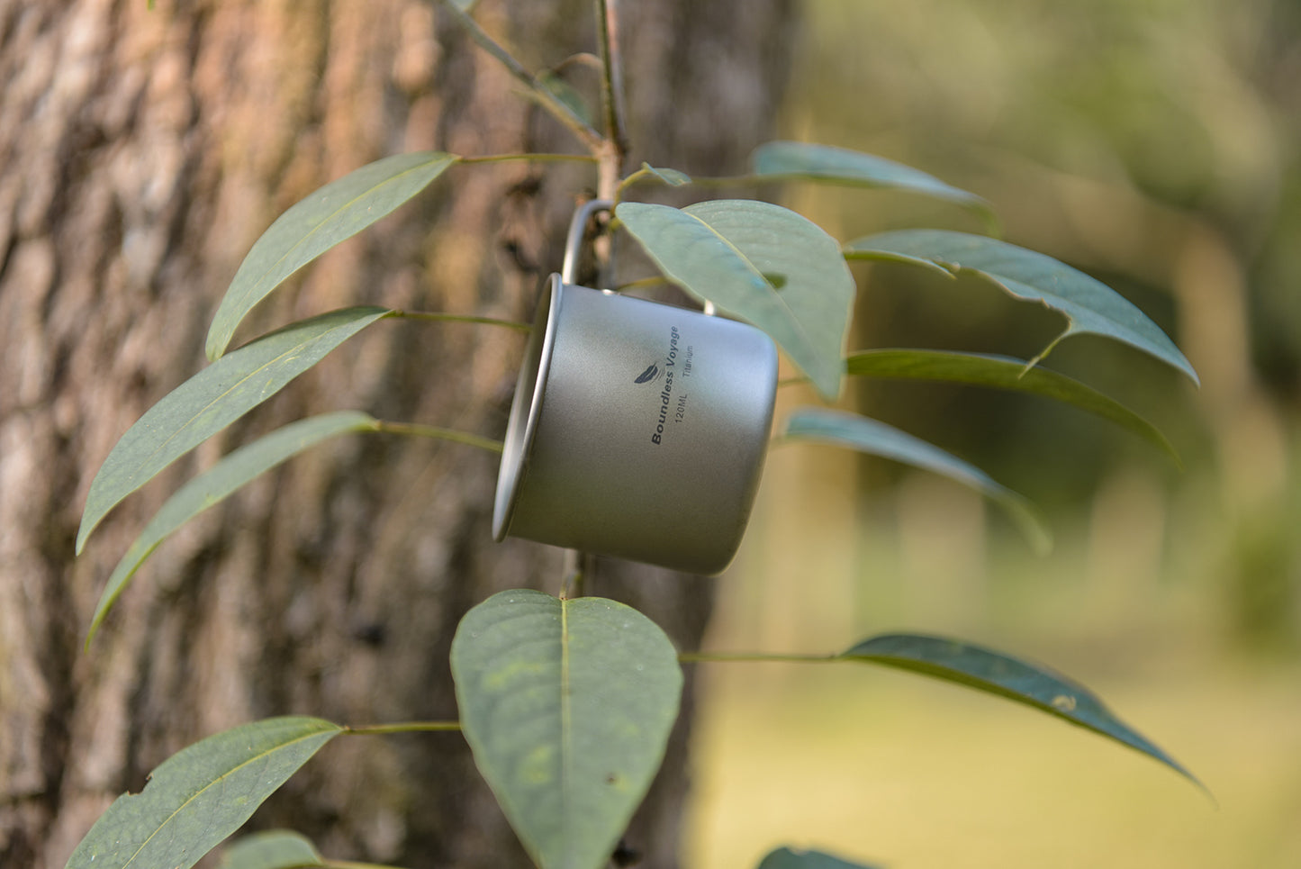 Boundless Voyage Ultralight Titanium Cup | 120ml / 180ml Portable Tea & Wine Mug | Premium Metal Drinking Glass for Camping, Coffee & Outdoor Spirits