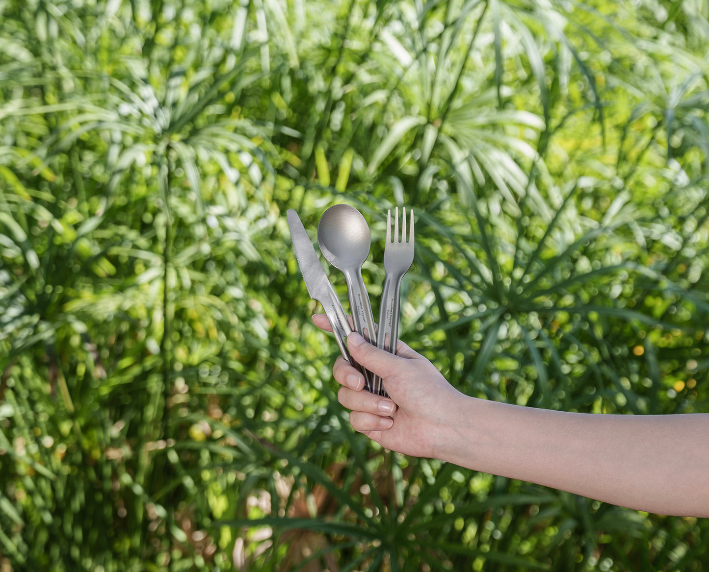 Boundless Voyage Titanium Knife Spoon Fork Chopsticks Set Outdoor Camping Ultralight Cutlery for Soup Meal Portable Tableware