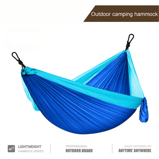 Single-Person Portable Hammock | Lightweight, Durable | Ideal for Camping, Hiking & Outdoor Relaxation