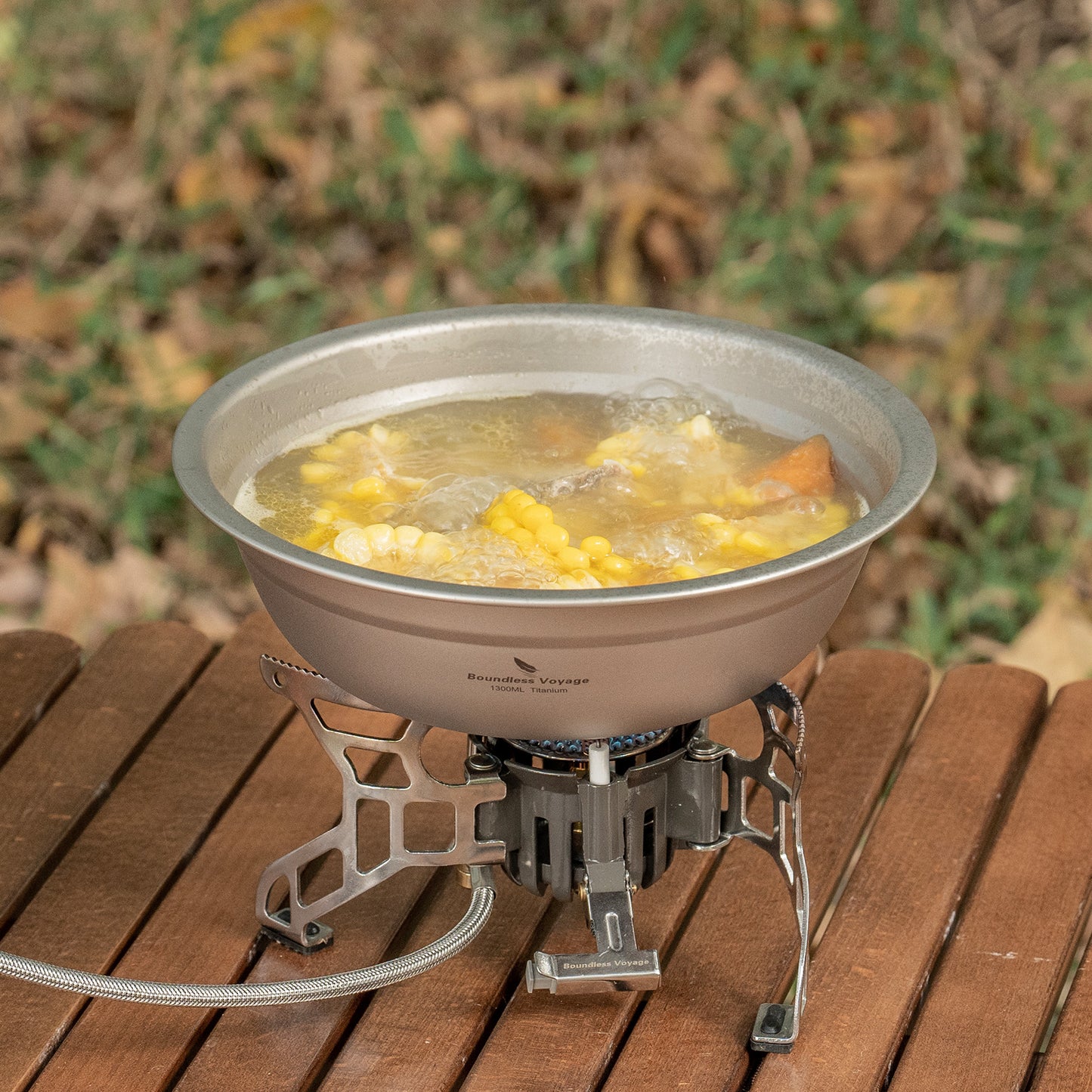 Boundless Voyage 500ml Titanium Bowl Rice Soup Salad Serving Bowl Ultralight Outdoor Camping Travel Durable Portable Tableware