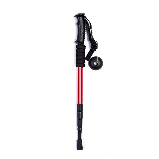 Adjustable Aluminum Trekking Pole – Lightweight Hiking & Walking Stick with Straight Grip