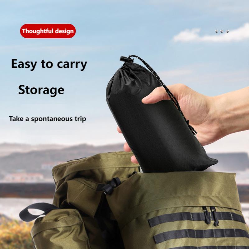 3-in-1 Multifunctional Tactical Rain Poncho for Adults | Waterproof & Breathable | Cycling, Hiking, Camping, and Outdoor Use
