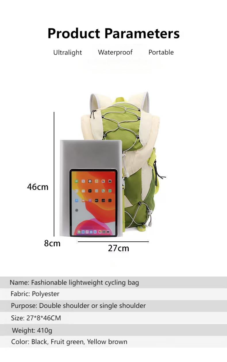 Lightweight Waterproof Outdoor Backpack – Foldable Daypack for Hiking, Cycling, Camping & Travel