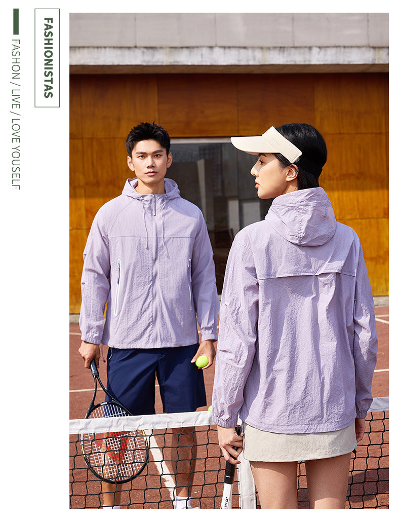 UPF 50+ Sun Protection Hoodie for Men & Women – Lightweight Breathable Outdoor Hiking UV Shirt