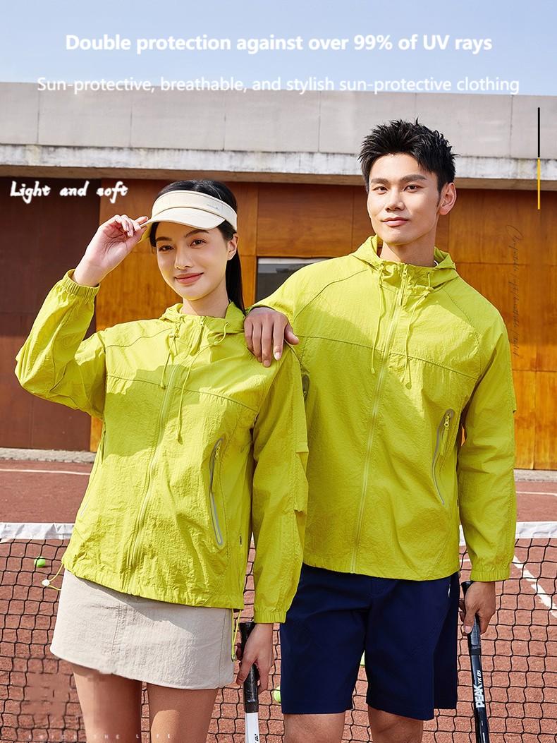 UPF 50+ Sun Protection Hoodie for Men & Women – Lightweight Breathable Outdoor Hiking UV Shirt