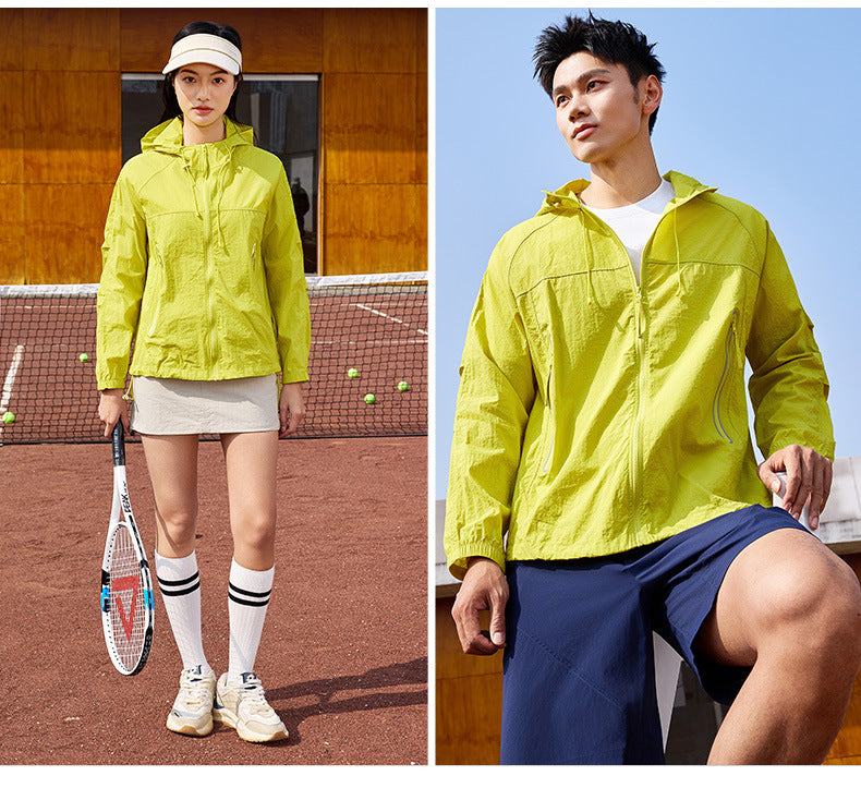 UPF 50+ Sun Protection Hoodie for Men & Women – Lightweight Breathable Outdoor Hiking UV Shirt