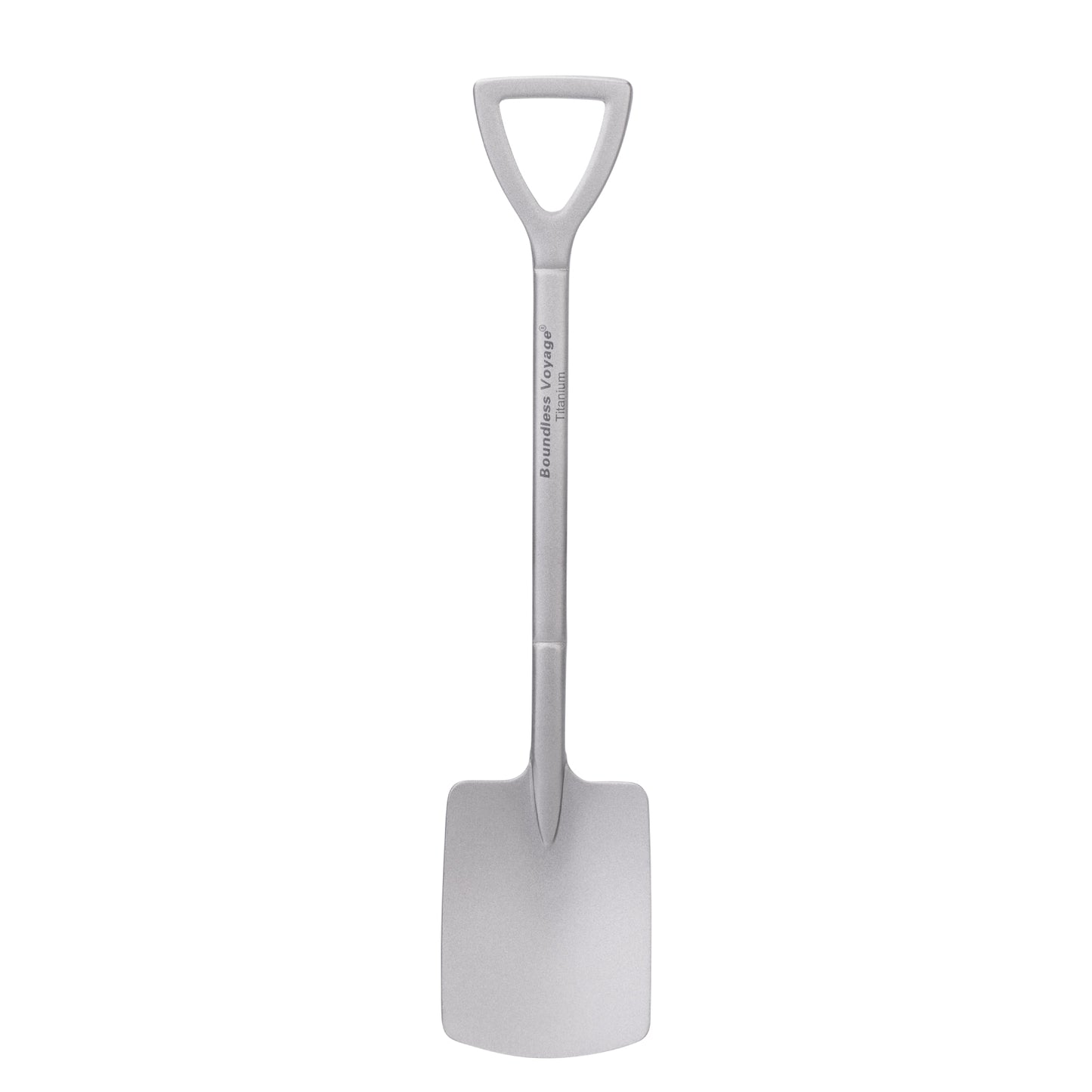 Boundless Voyage Mini Shovel-Shaped Titanium Spoon Creative Cute Dessert, Ice Cream, Fruit, Spoon Lightweight and Durable Tableware Outdoor Camping Home Used