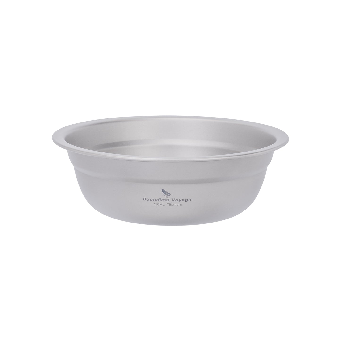 Boundless Voyage 750ml Titanium Bowl Rice Soup Salad Serving Bowl Ultralight Outdoor Camping Travel Durable Portable Tableware