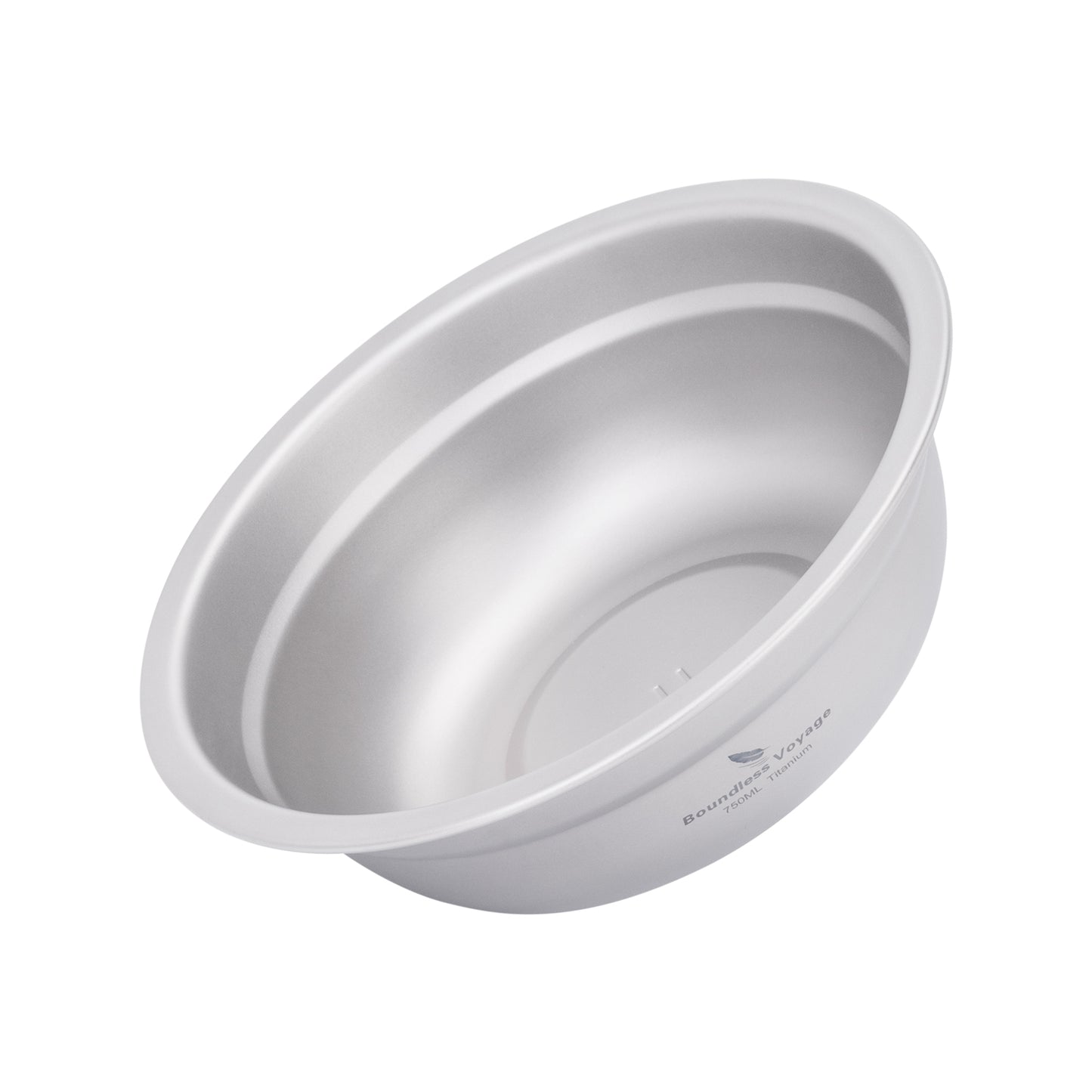 Boundless Voyage 750ml Titanium Bowl Rice Soup Salad Serving Bowl Ultralight Outdoor Camping Travel Durable Portable Tableware