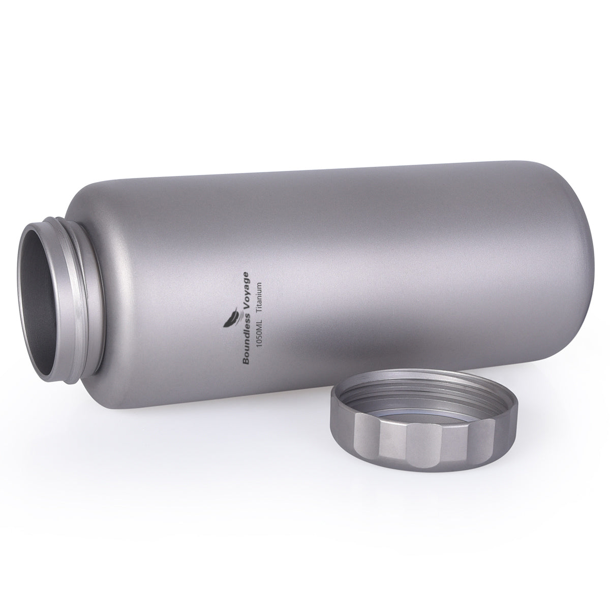 Boundless Voyage Titanium Water Bottle 1050ml For Outdoor Camping Hiking Lightweight Sport Bottle