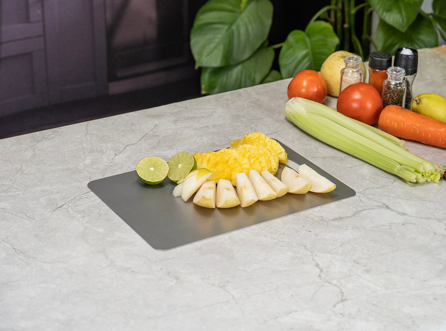Boundless Voyage Titanium Cutting Board Home Outdoor Camping Fruits Vegetable Meat Chopping Block Cutting Board
