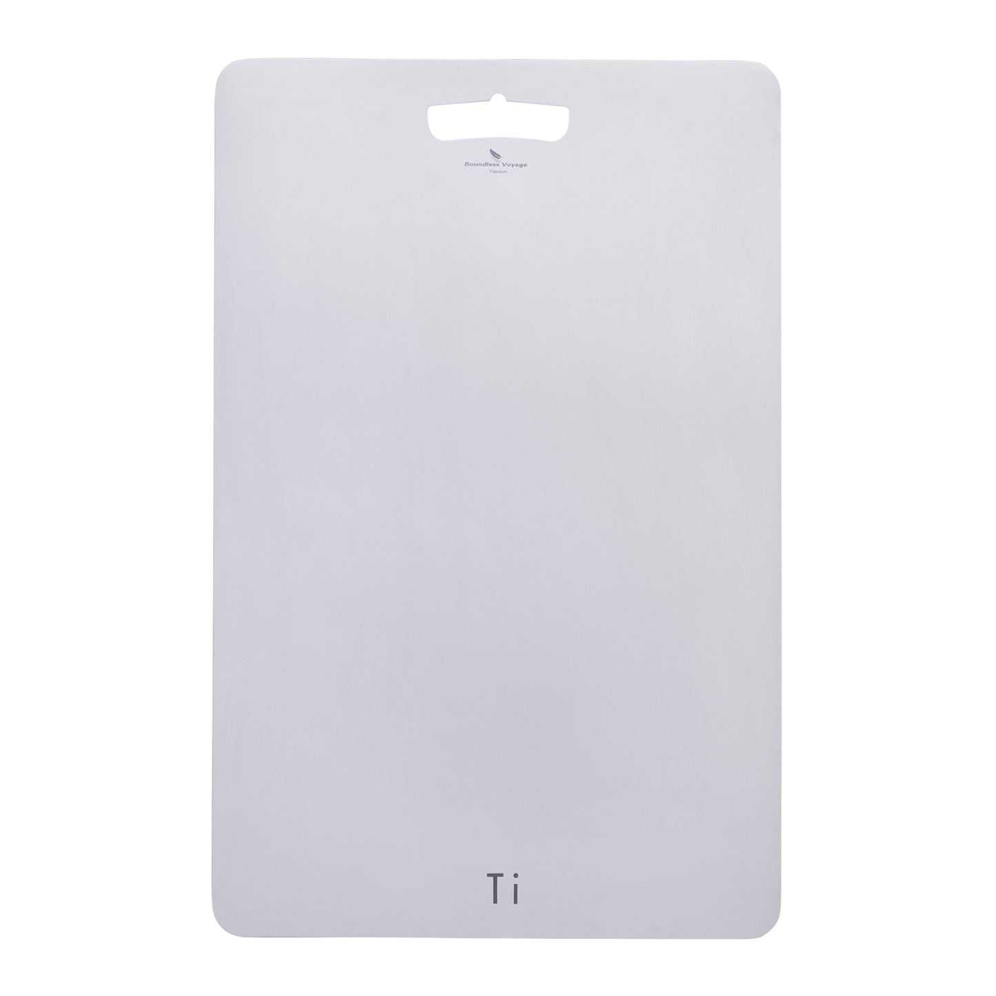 Boundless Voyage Titanium Cutting Board Home Outdoor Camping Fruits Vegetable Meat Chopping Block Cutting Board