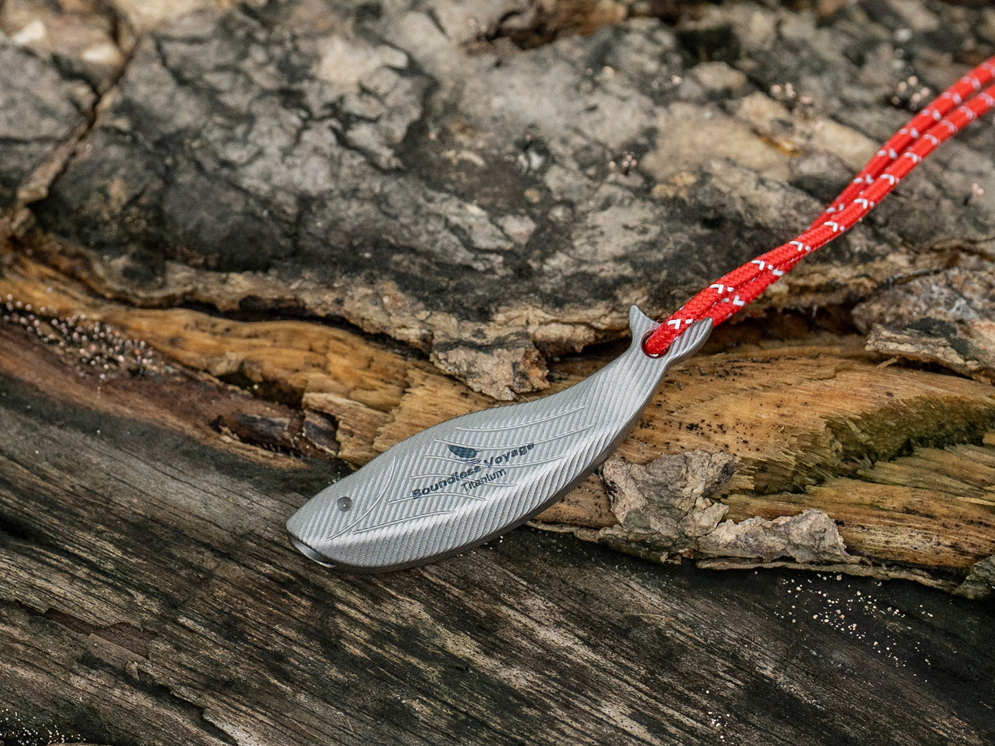Boundless Voyage 120dB Titanium Survival Whistle Compact Emergency Safety Whistle Ultra-Light & Anti-Corrosion Rust-Proof Whistles for Outdoor, Hiking, Camping & Rescue