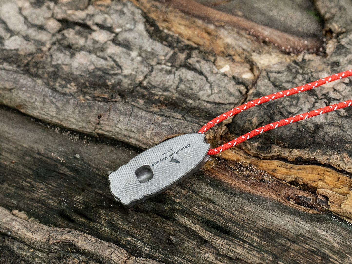 Boundless Voyage 120dB Titanium Survival Whistle Compact Emergency Safety Whistle Ultra-Light & Anti-Corrosion Rust-Proof Whistles for Outdoor, Hiking, Camping & Rescue