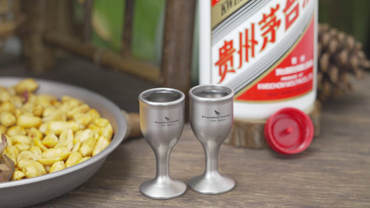 Boundless Voyage Titanium Mini Shot Glasses Cups Wine Drinking Cups Shooters Small Fancy Tequila Whiskey Shot Glasses Drinkware