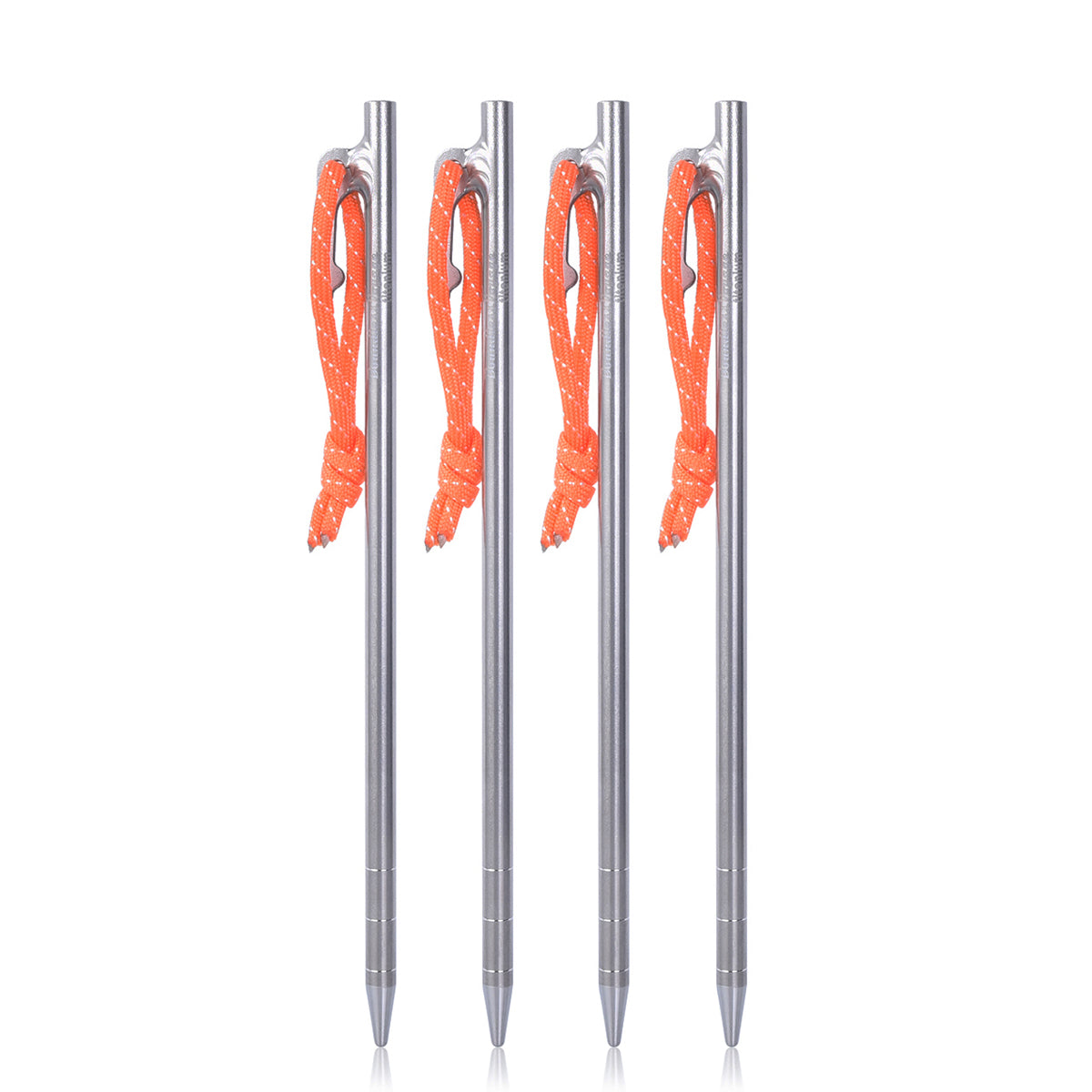 Ultra-Durable Titanium Tent Pegs | Lightweight, Rust-Resistant & Strong for Camping, Hiking & Outdoor Adventures