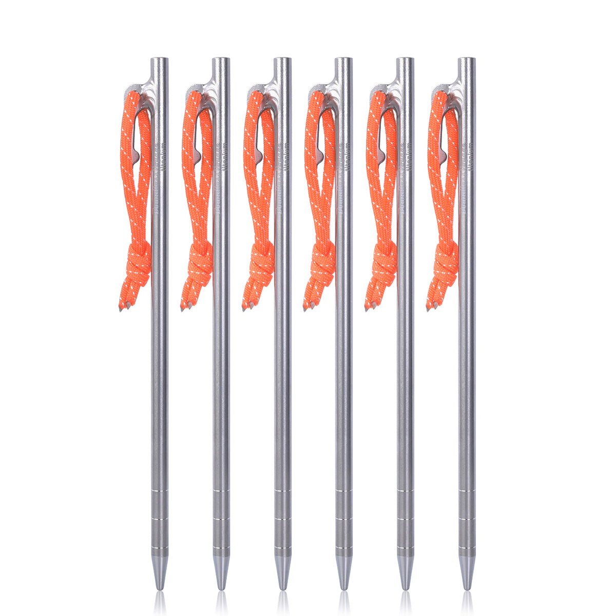 Ultra-Durable Titanium Tent Pegs | Lightweight, Rust-Resistant & Strong for Camping, Hiking & Outdoor Adventures