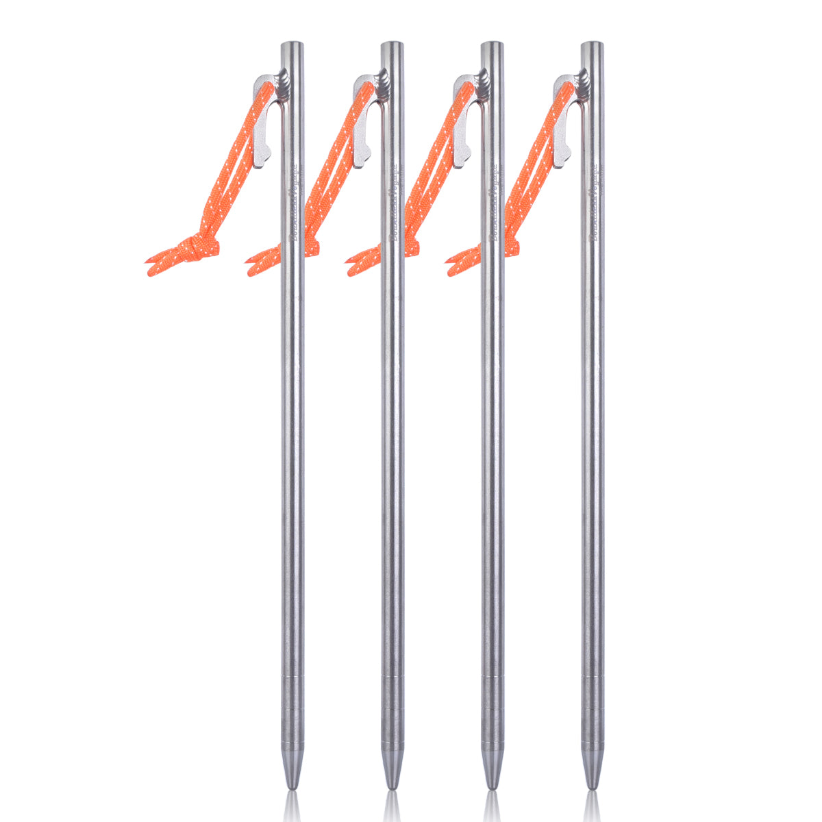 Ultra-Durable Titanium Tent Pegs | Lightweight, Rust-Resistant & Strong for Camping, Hiking & Outdoor Adventures
