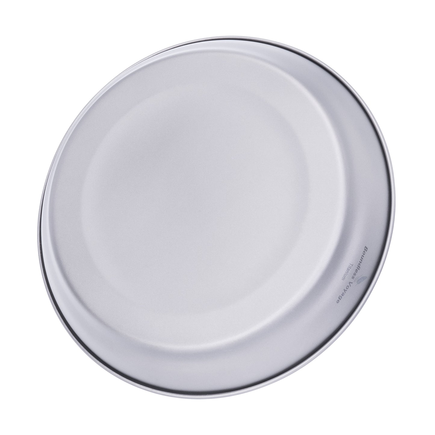 Boundless Voyage Ultralight Titanium Dish with Carry Bag Outdoor Camping Pan Plate Tableware Cookware
