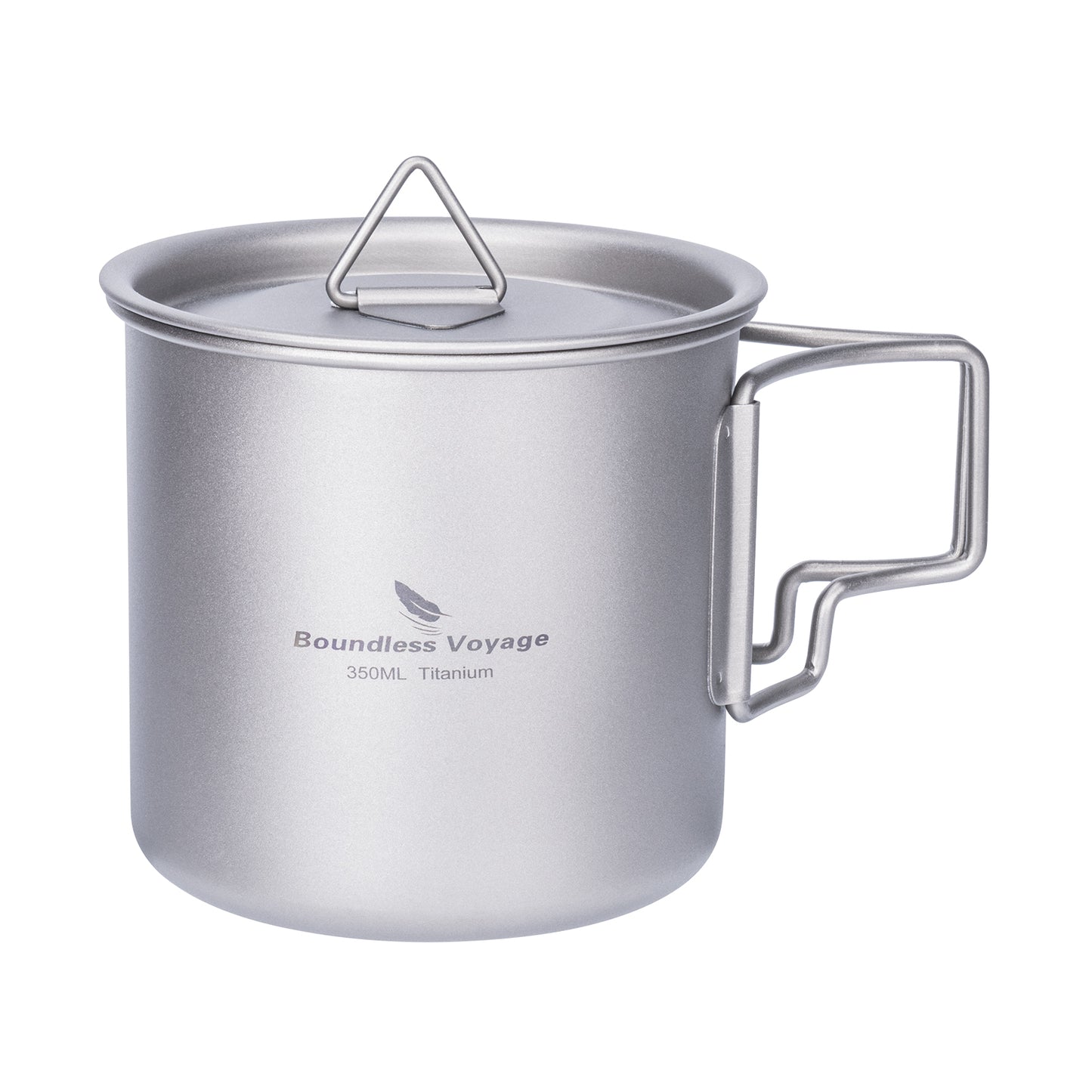Boundless Voyage Camping Mug Titanium Tea Coffee Cup Lightweight Outdoor Travel Portable Drinkware