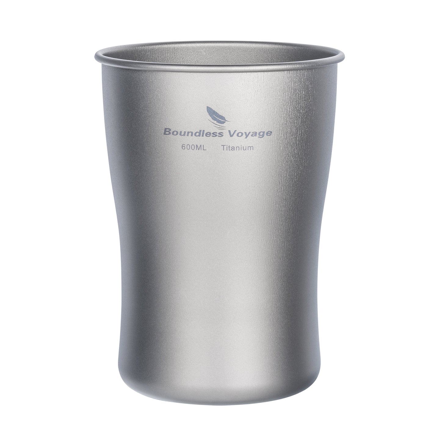Boundless Voyage Titanium Beer Mugs Ultralight Coffee Tea Juicy Cups for Outdoor Camping Picnic 240ml 380ml 600ml