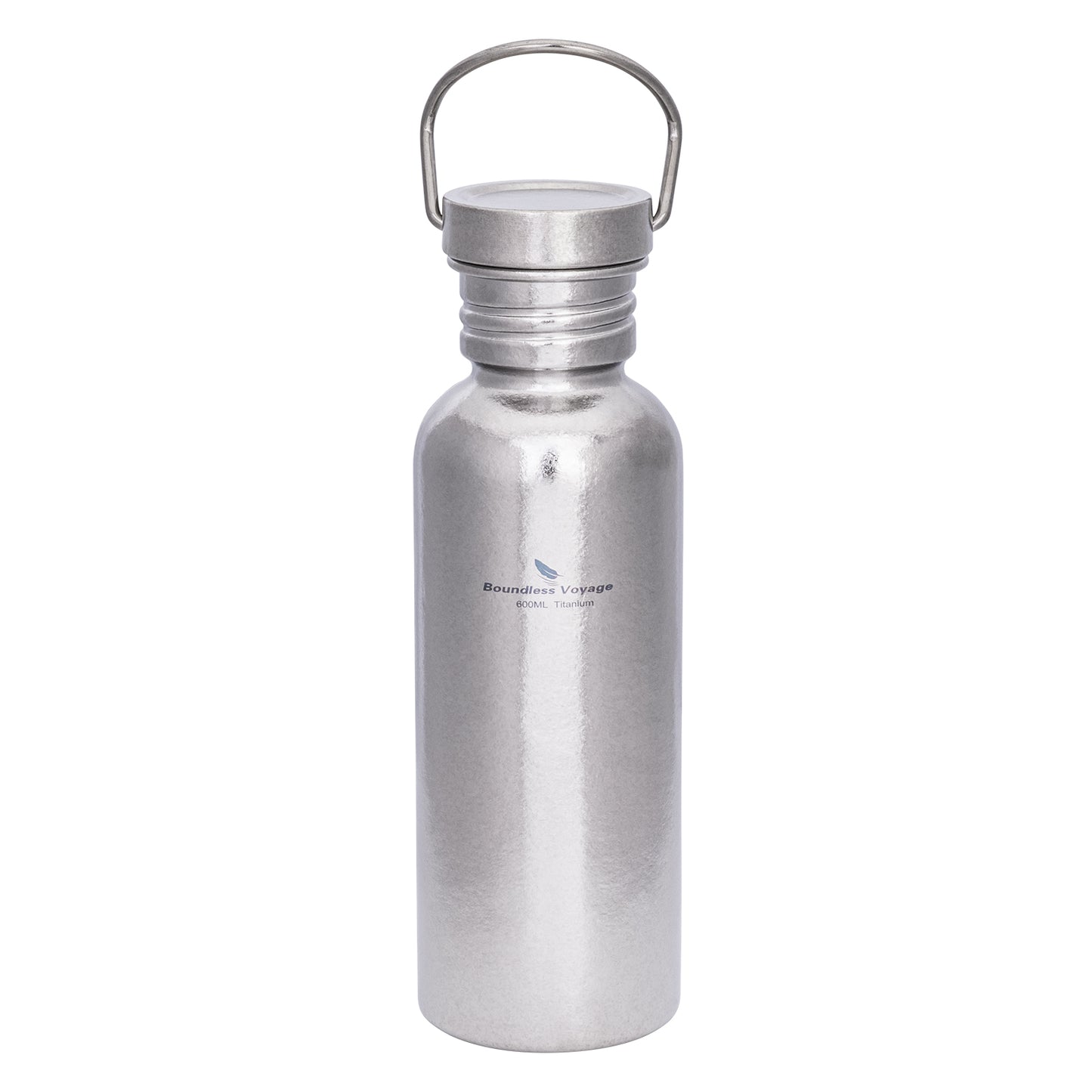 Boundless Voyage Crystal Finish Titanium Water Bottle – Ultralight, Corrosion-Resistant, Perfect for Outdoor & Daily Hydration