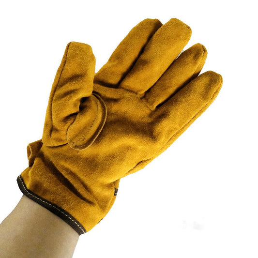 Outdoor camping anti-scald gloves BBQ barbecue tool gloves high temperature heat insulation protective gloves