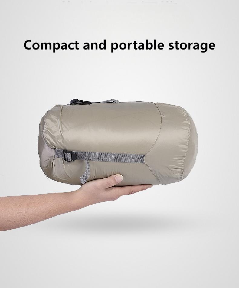 Adult Wearable Sleep Sack – Outdoor Camping & Hiking, Lightweight Hollow Cotton, Warm Winter Cloak Sleeping Bag