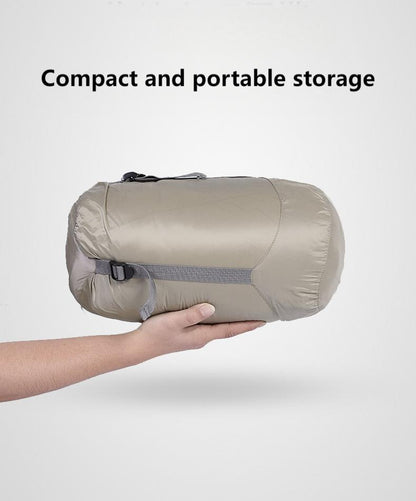 Adult Wearable Sleep Sack – Outdoor Camping & Hiking, Lightweight Hollow Cotton, Warm Winter Cloak Sleeping Bag