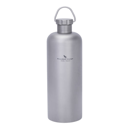 Boundless Voyage 600ml Titanium Bottle – Lightweight, Leak-Proof & Rust-Free for Camping, Hiking & Daily Hydration
