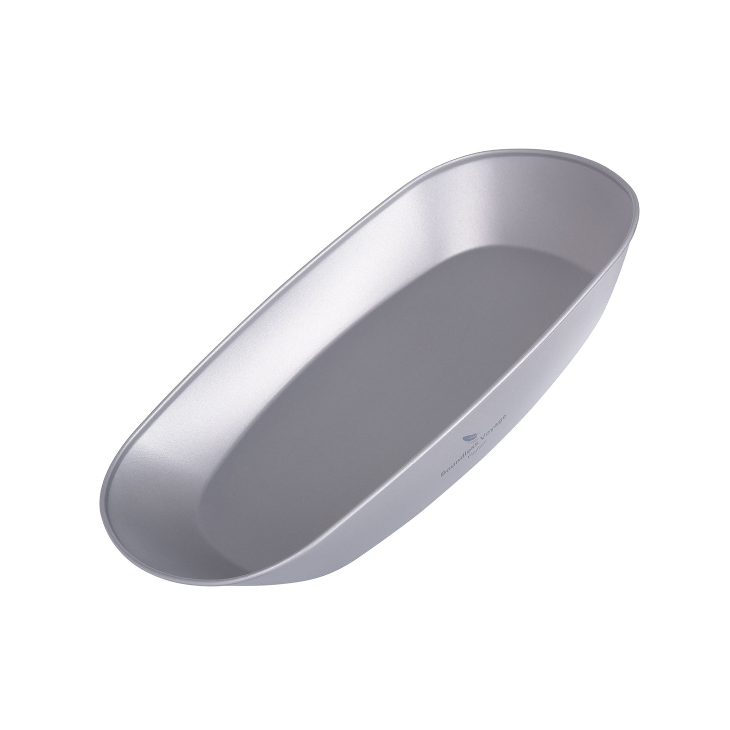 Boundless Voyage Pure Titanium Ultralight Plate – Portable Camping Dish with Carry Bag for Outdoor Tableware & Travel