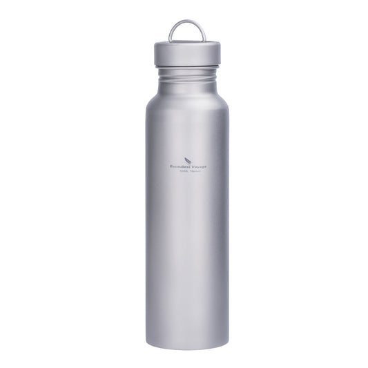 Boundless Voyage 800ml Titanium Water Bottle – Lightweight, Non-Toxic & Perfect for Hiking, Camping & Everyday Use