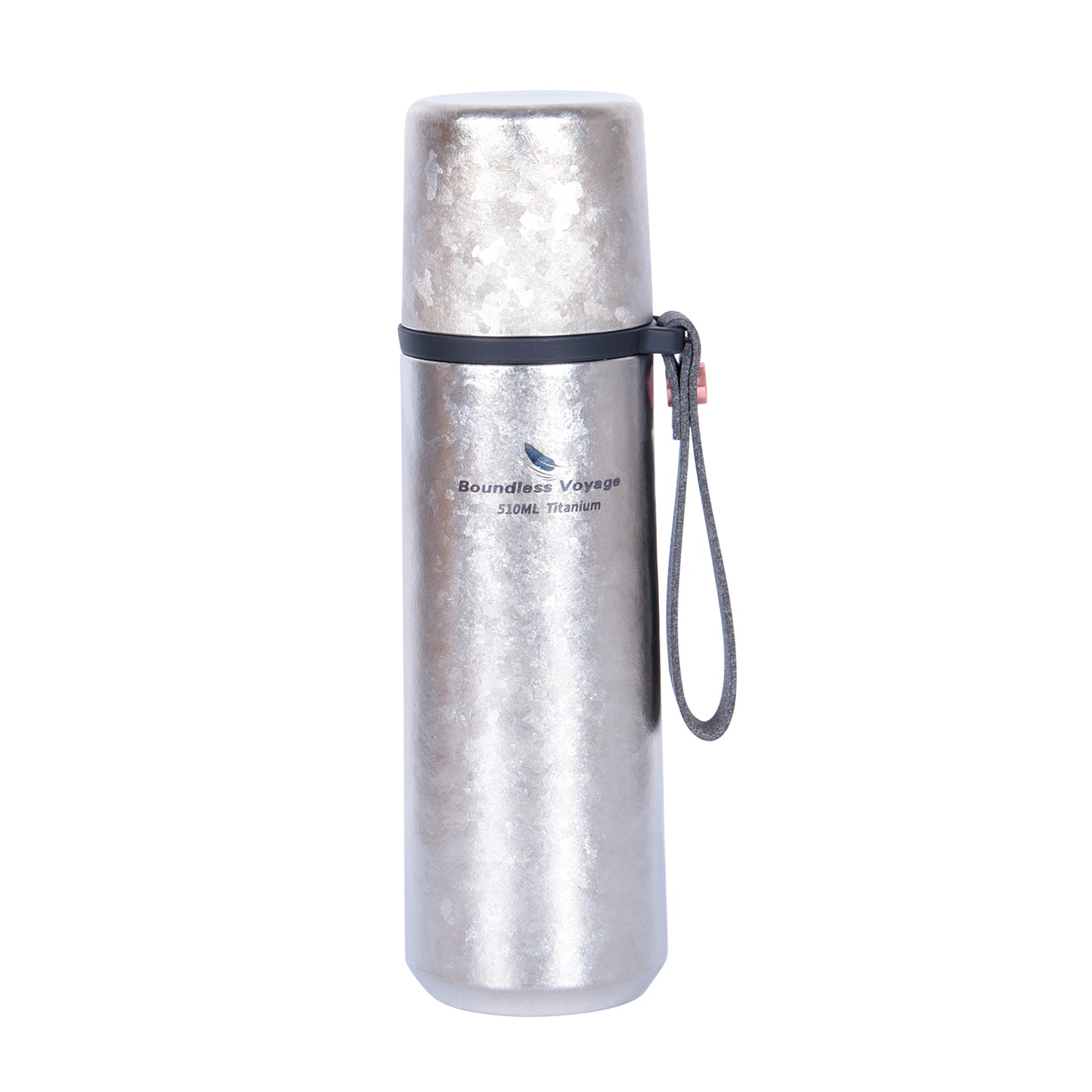 Boundless Voyage 510ml Titanium Insulated Water Bottle – Lightweight, Heat-Retaining & Perfect for Hiking, Travel & Daily Use