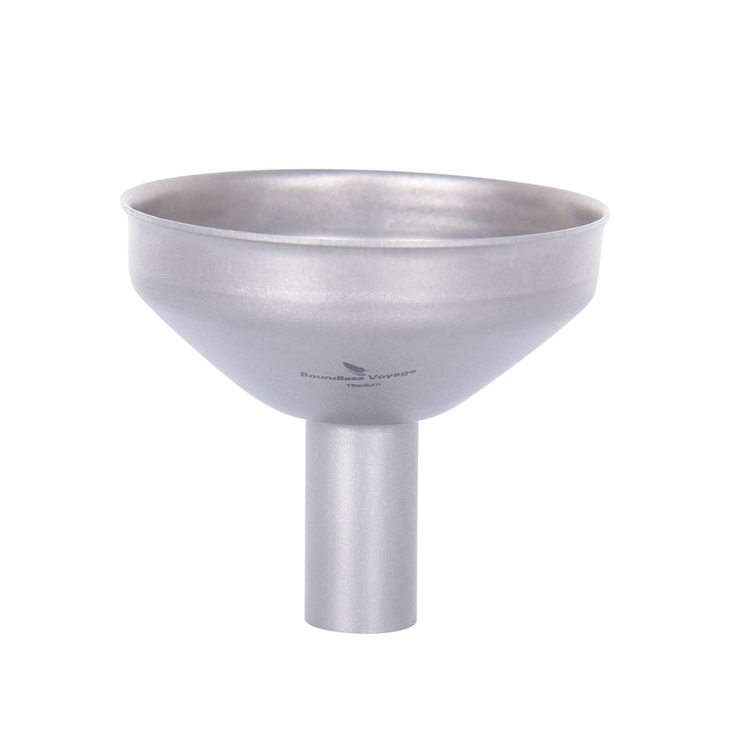 Boundless Voyage 400ml Titanium Flask with Funnel – Lightweight Leakproof Hip Flask for Camping, Travel & Everyday Carry
