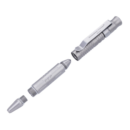 Boundless Voyage Titanium Multifunctional Pen 3-in-1 Outdoor Whistle + Car Window Breaker + Survival Self-Defense Tool
