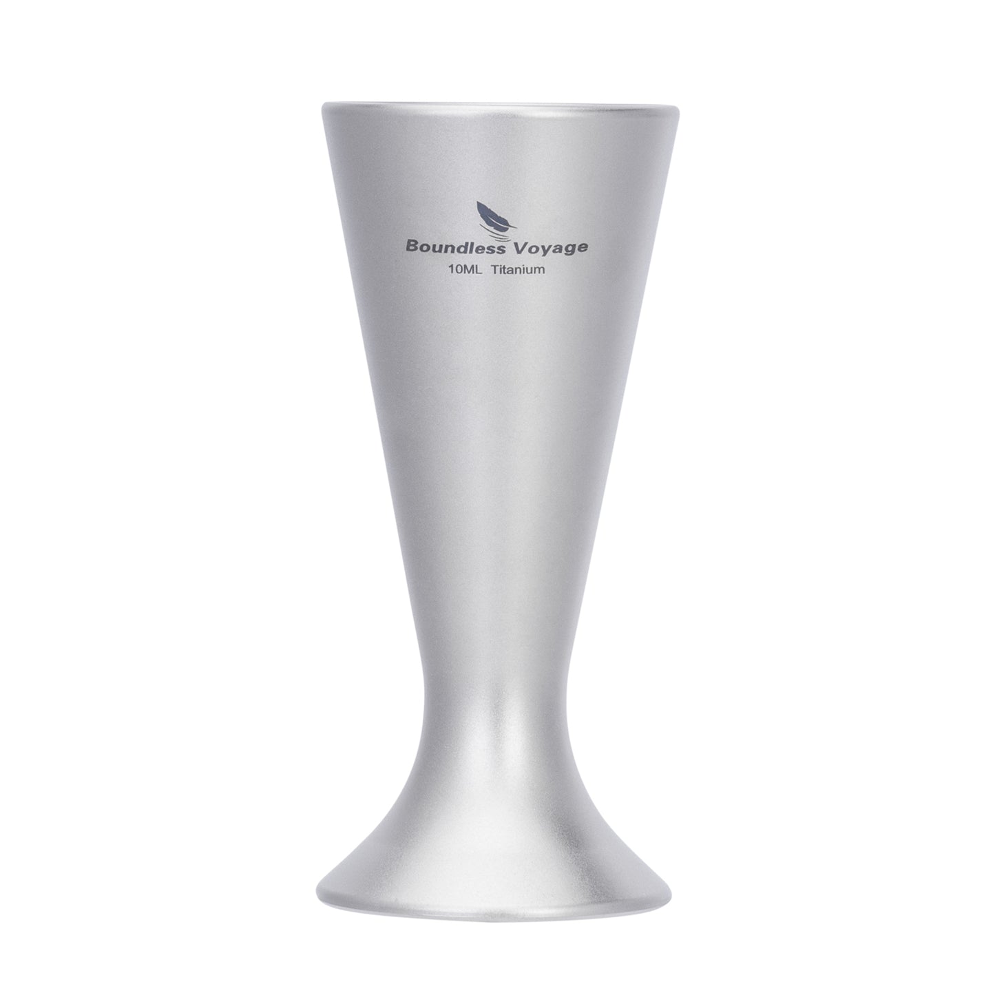 Boundless Voyage Titanium Mini Shot Glass Set | Ultralight Whiskey & Tequila Cups | Small Portable Outdoor Drinking Cups