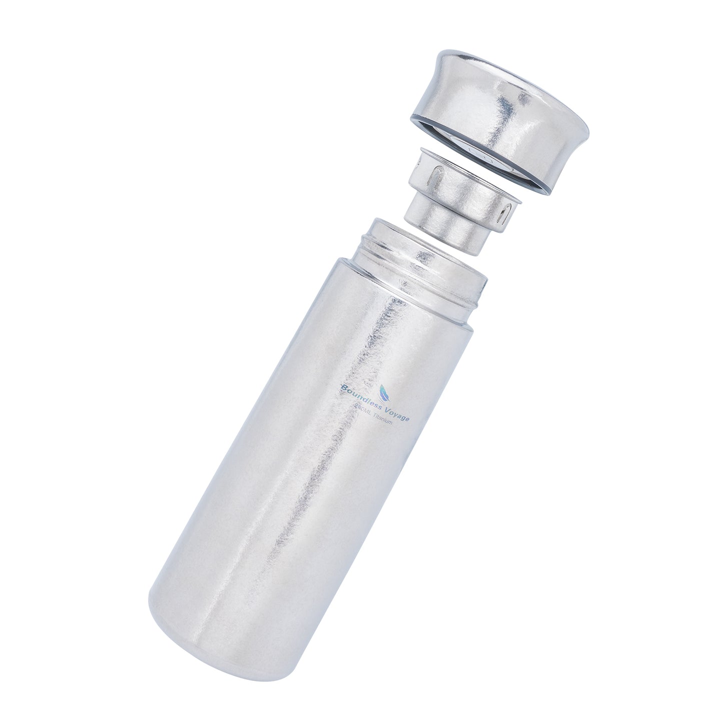 Boundless Voyage 280ml Titanium Vacuum Flask – Leakproof Sports Water Bottle, Keeps Drinks Hot & Cold