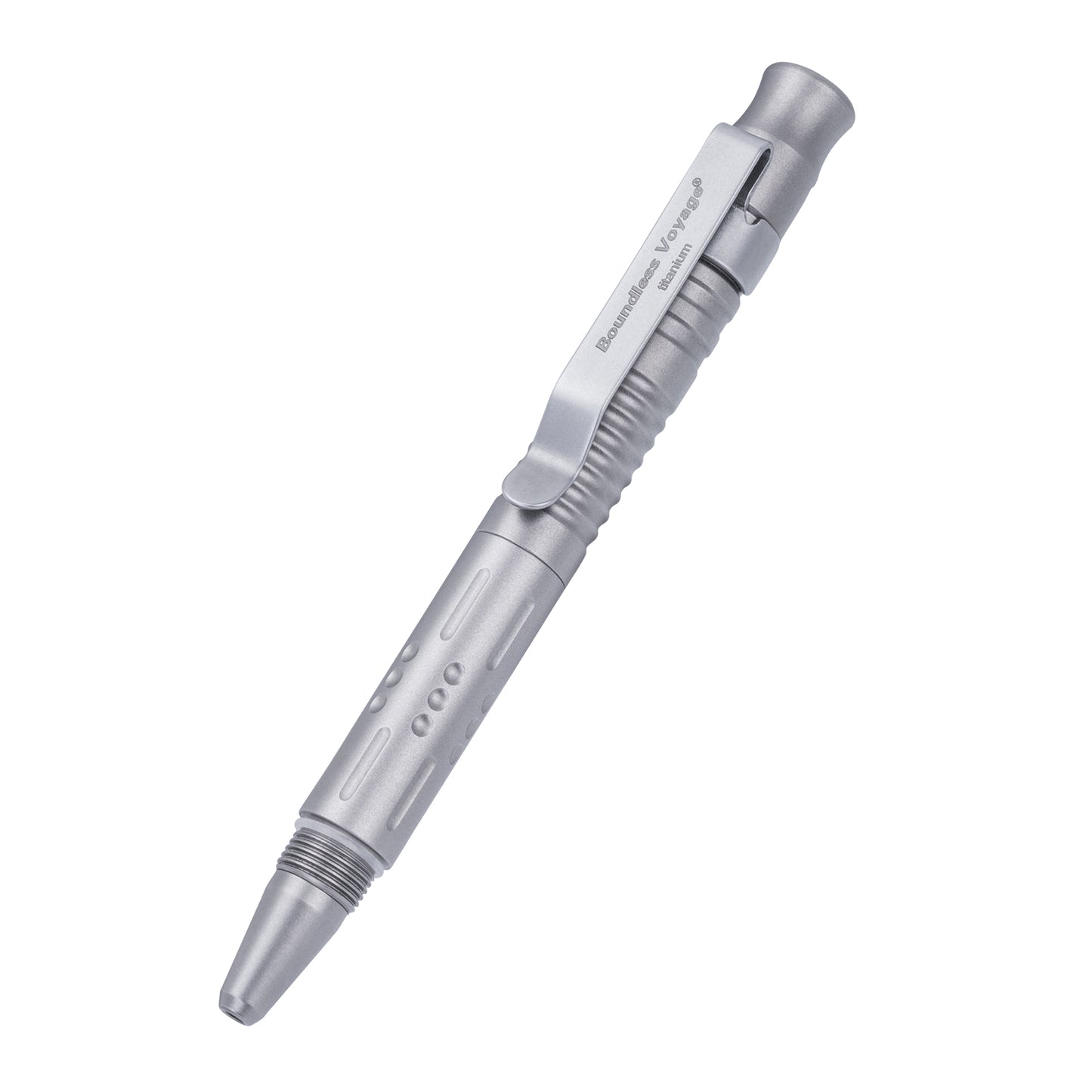 Boundless Voyage Titanium Multifunctional Pen 3-in-1 Outdoor Whistle + Car Window Breaker + Survival Self-Defense Tool