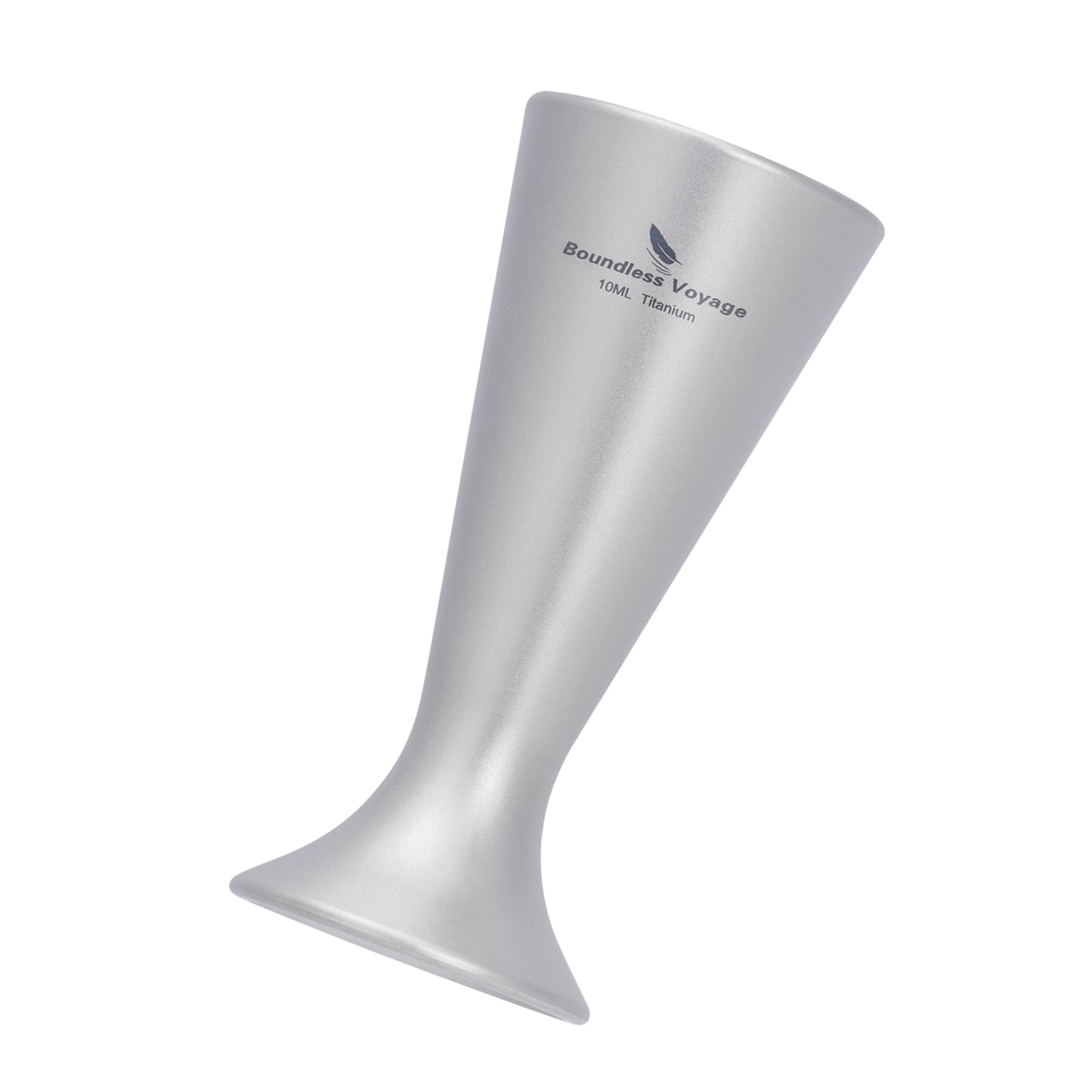 Boundless Voyage Titanium Mini Shot Glass Set | Ultralight Whiskey & Tequila Cups | Small Portable Outdoor Drinking Cups