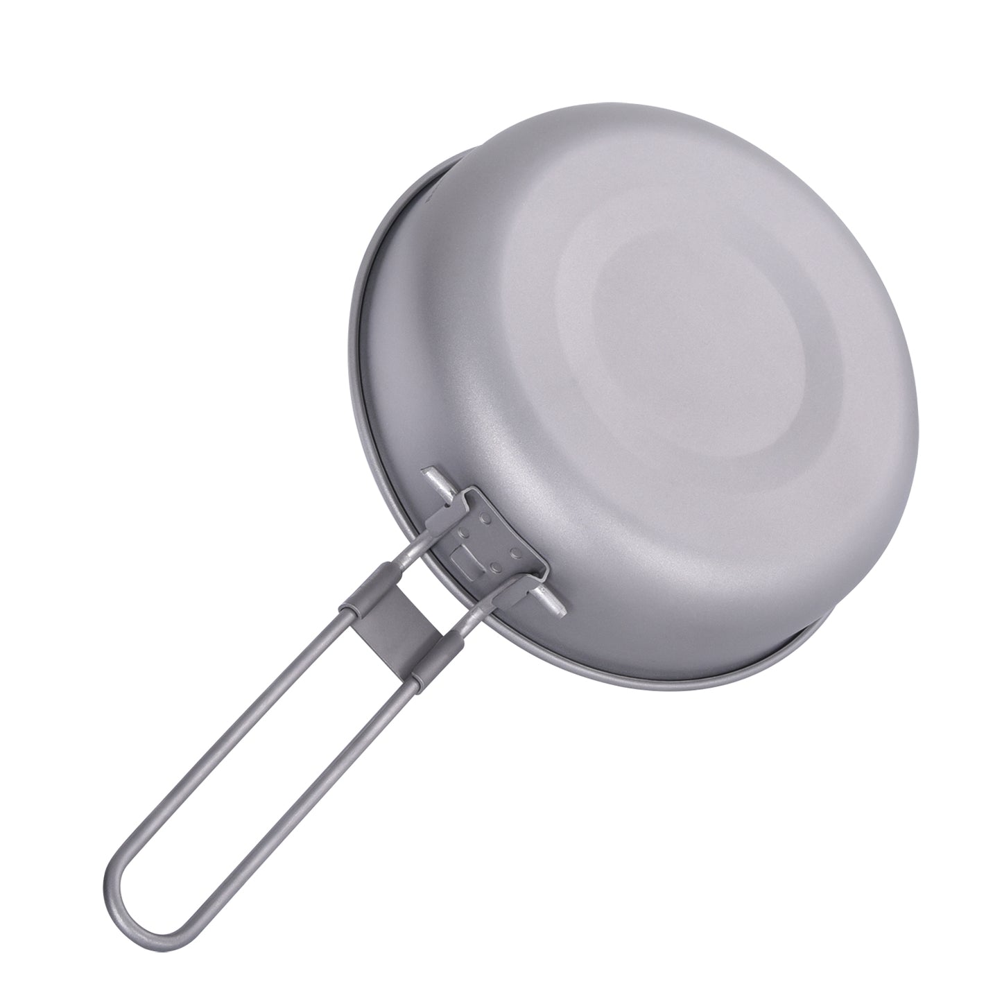 5 inch Titanium Camping Frying Pan – Ultralight Backpacking Cookware for Outdoor Cooking